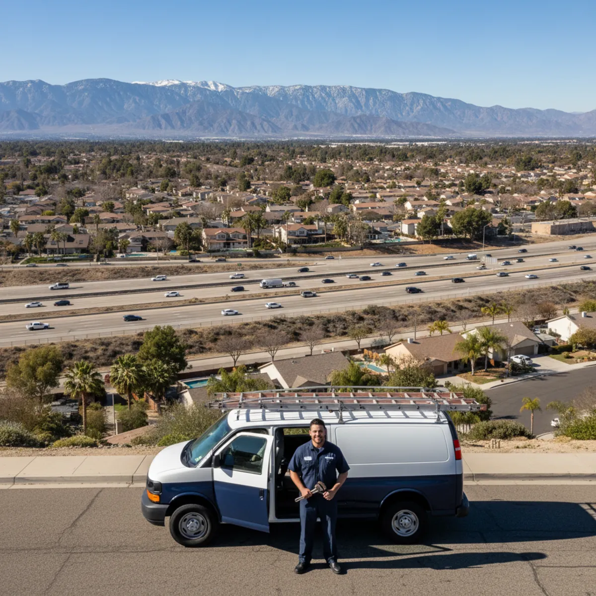 Plumbing service areas across Banning and Riverside County, CA