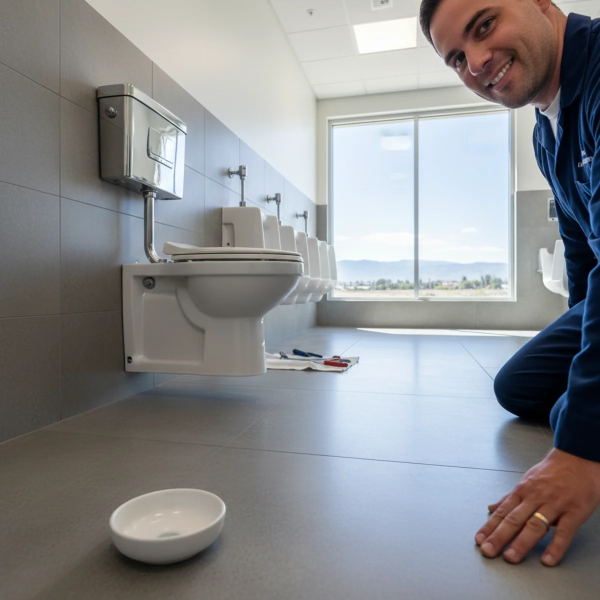 Commercial Restroom Plumbing in Banning, CA