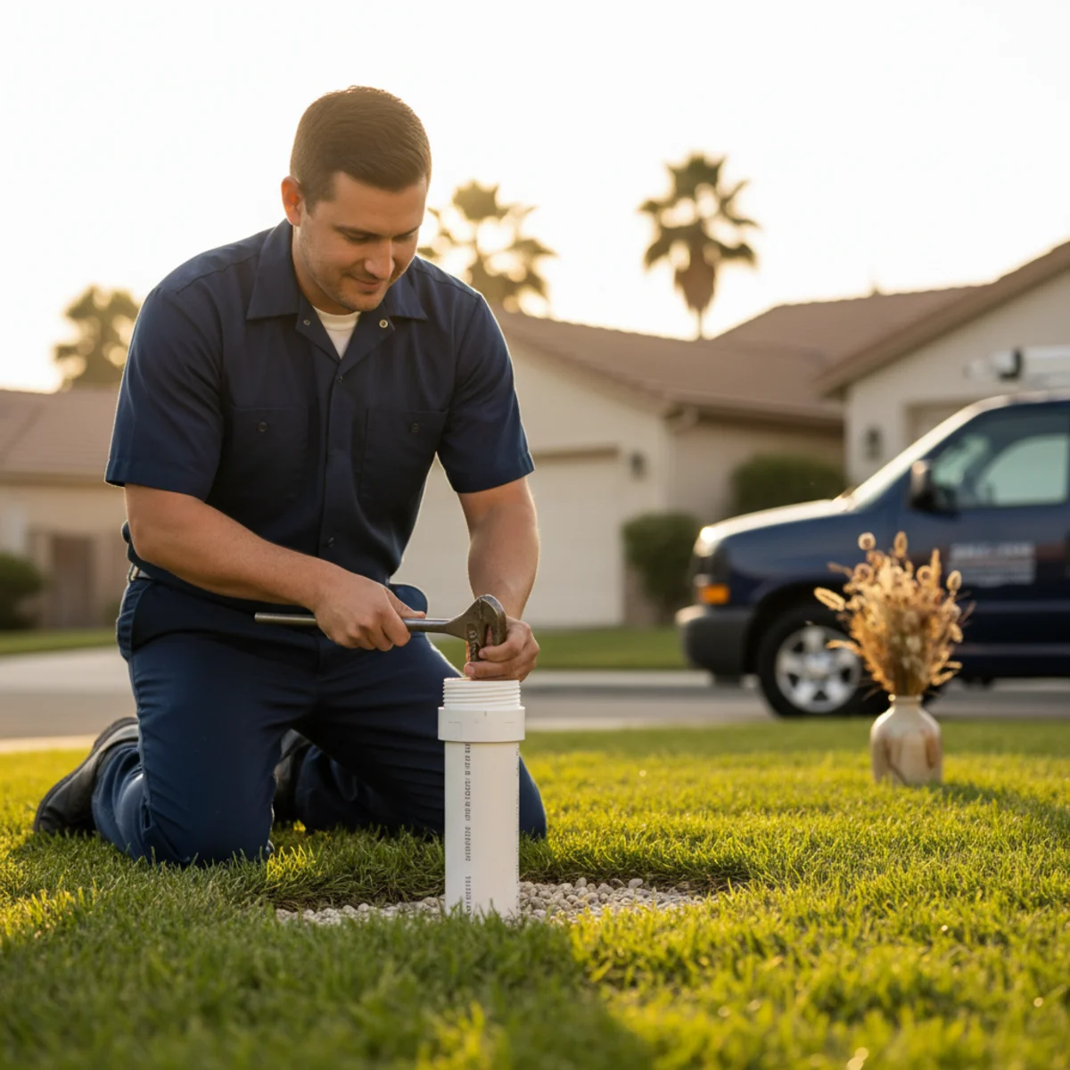 Emergency Sewer Line Repair in Banning, CA