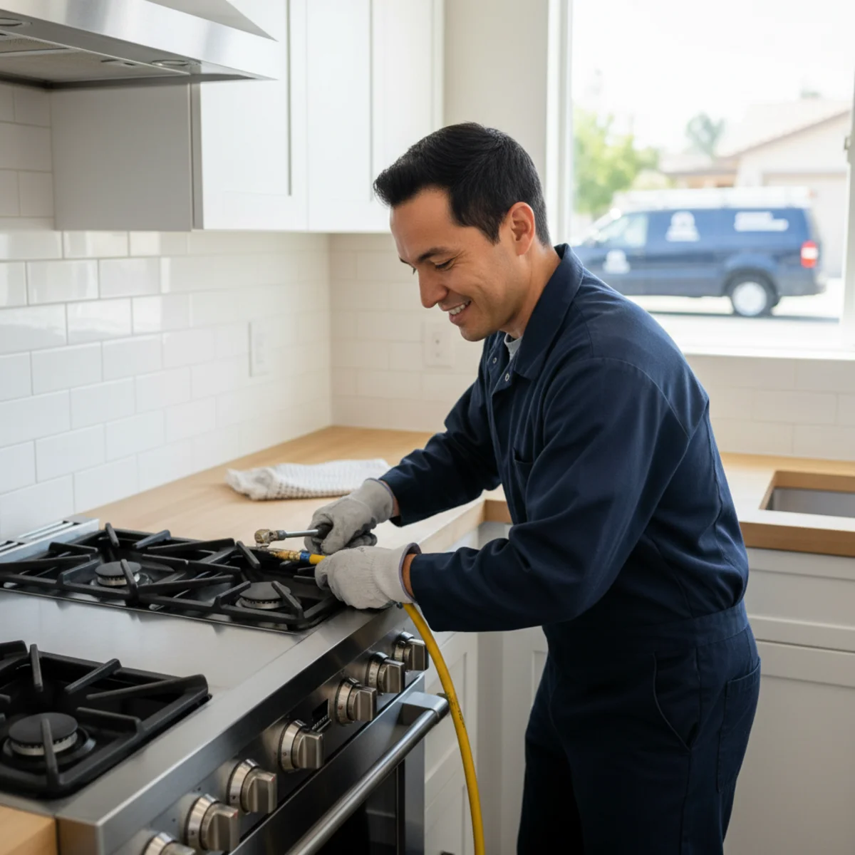 Gas Appliance Hookup in Banning, CA