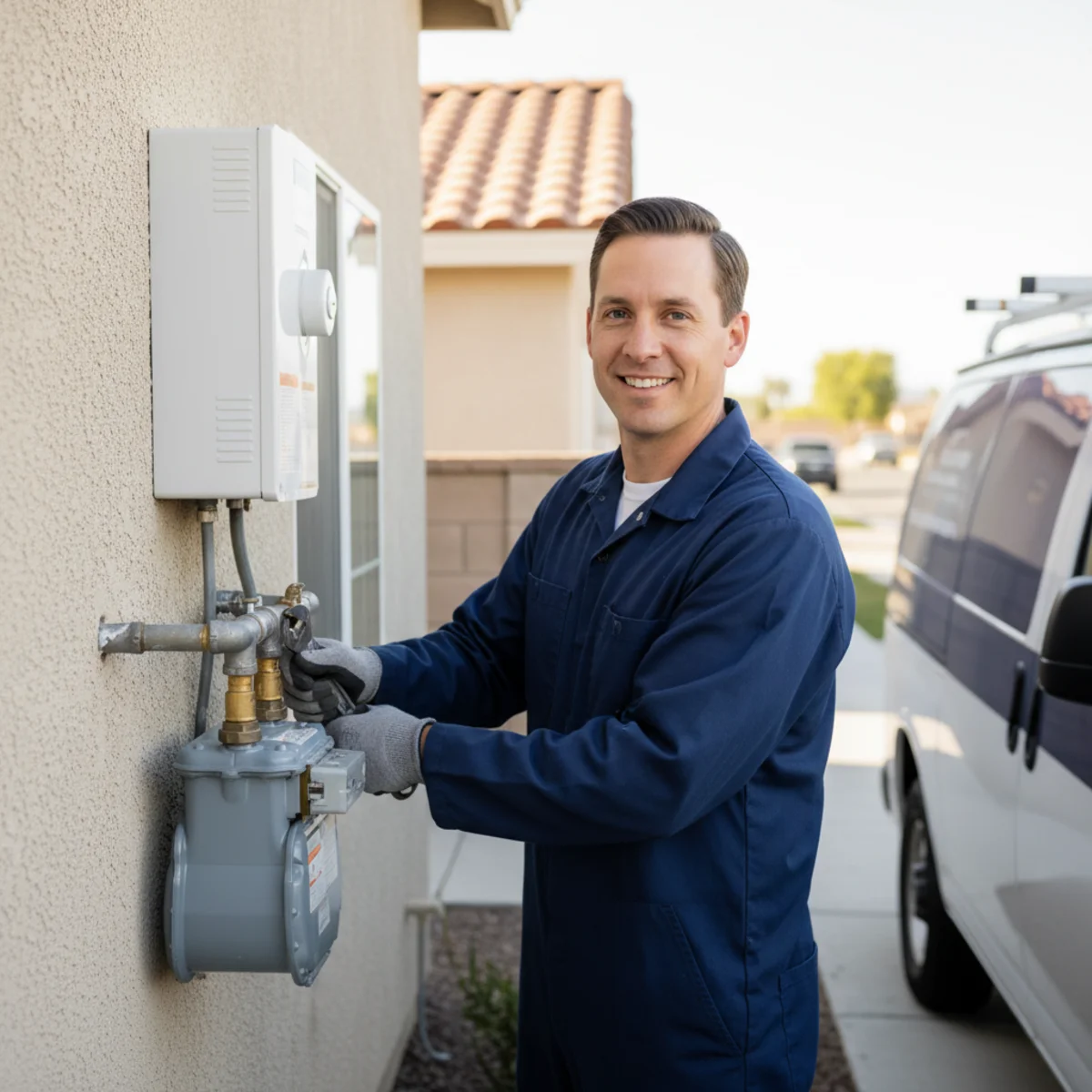 Gas Line Installation in Banning, CA