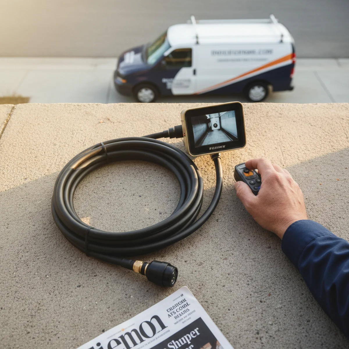 Sewer Scope Inspection in Banning, CA