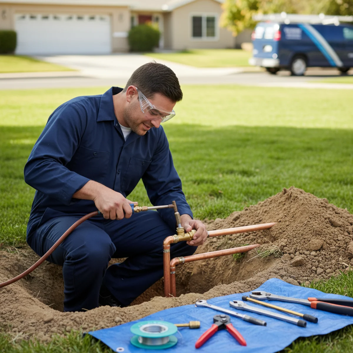 Water Leak Repair in Banning, CA