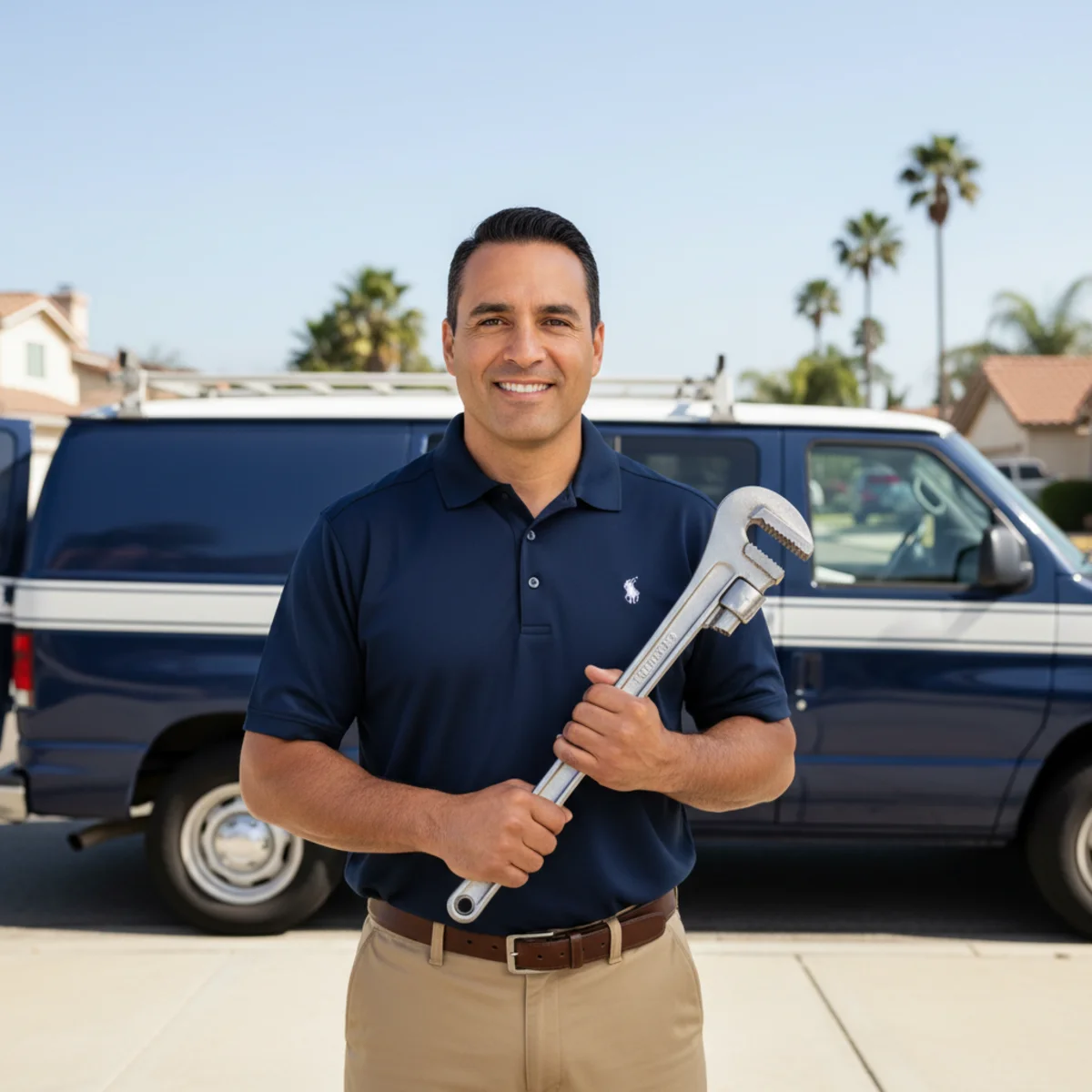 Mike Reyes, lead master plumber and owner at Plumbing Banning CA