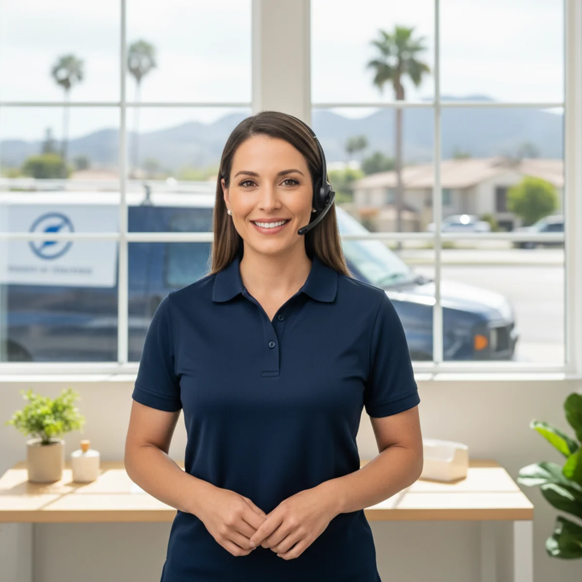Sarah Whitman, office manager and dispatcher at Plumbing Banning CA